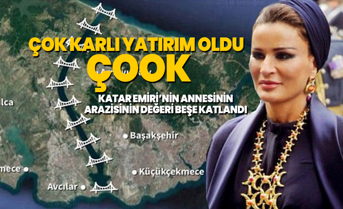 Katar Emiri’nin annesinin arazisinin değeri beşe katlandı