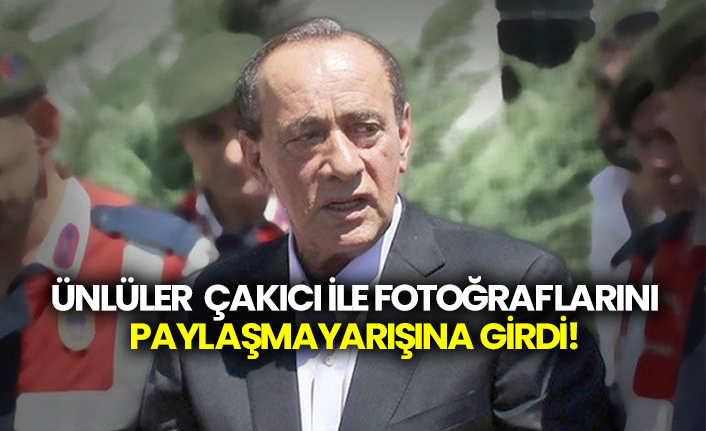 Ünlüler, Alaattin Çakıcı ile fotoğraflarını paylaşma yarışına girdi
