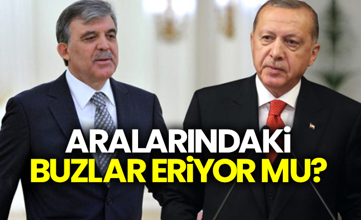 Gül'le Erdoğan arasındaki buzlar eriyor mu?