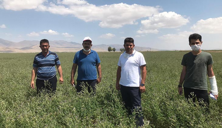 Karapınar'da Ziraat Odasından çiftçilerle değerlendirme toplantısı