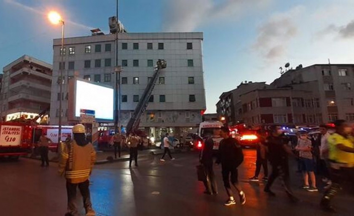 İstanbul'da hastane yangını!