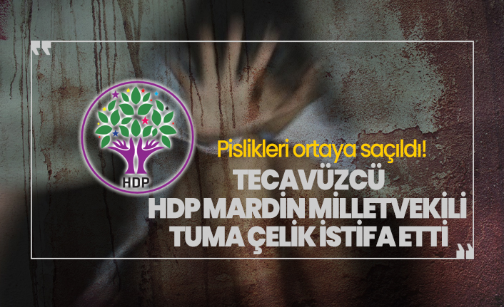 Tecavüzcü HDP Mardin Milletvekili Tuma Çelik istifa etti