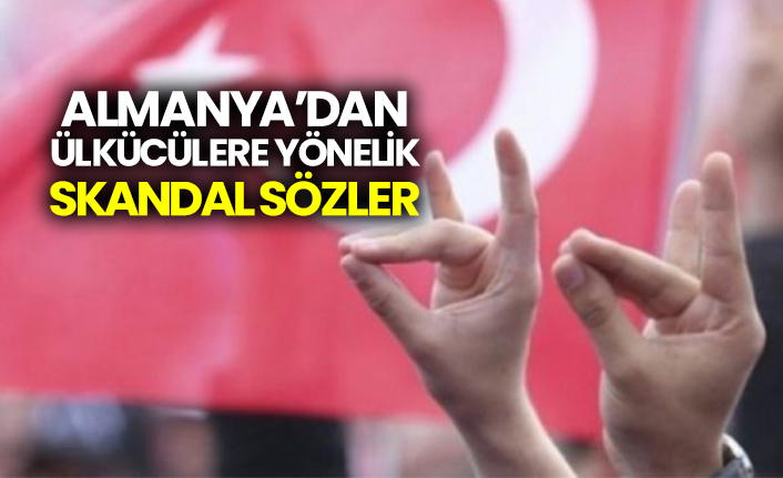 Almanya hükümet sözcüsünden Ülkücülere skandal sözler