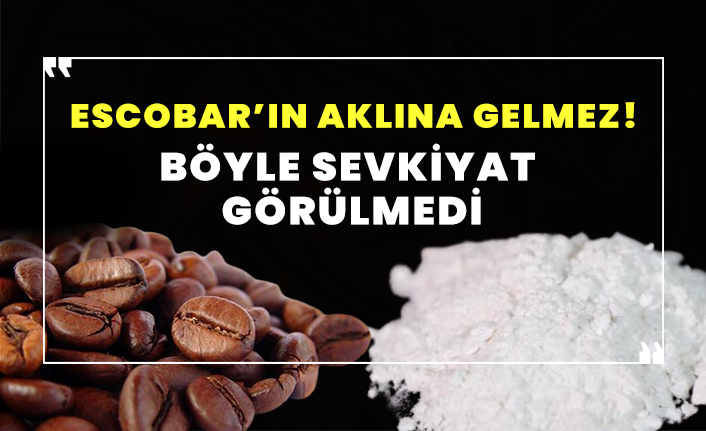 Kolombiya’dan İtalya’ya yollanan pakette, kahve çekirdeklerine doldurulmuş kokain çıktı
