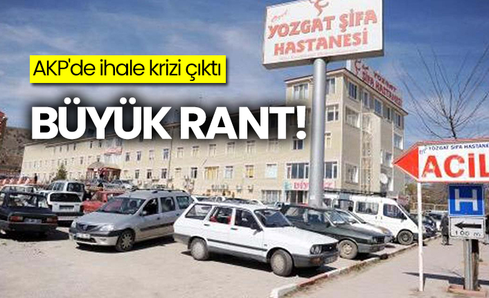 AKP'de ihale krizi çıktı: Büyük bir rantta...