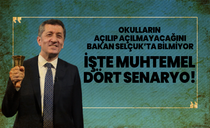 Okulların  açılıp açılmayacağını bakan Selçuk’ta bilmiyor