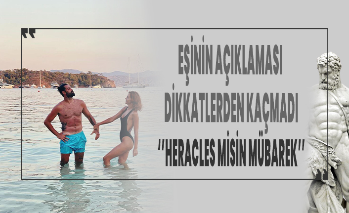 Zeynep Demirel'den eşi Volkan Demirel için ''Heracles'' paylaşımı