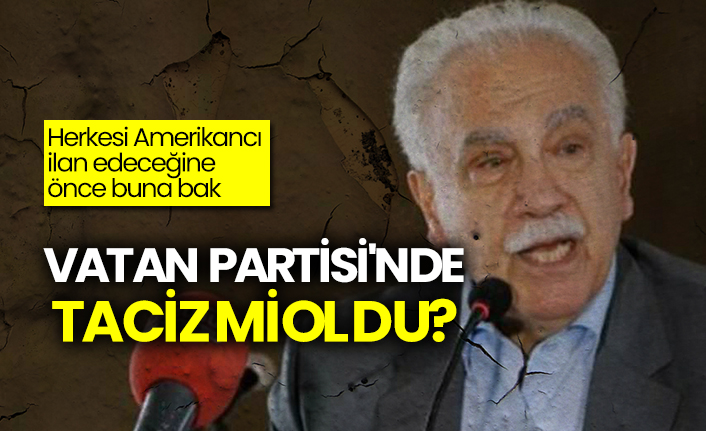 Doğu Perinçek'in Vatan Partisi'nde taciz iddiası