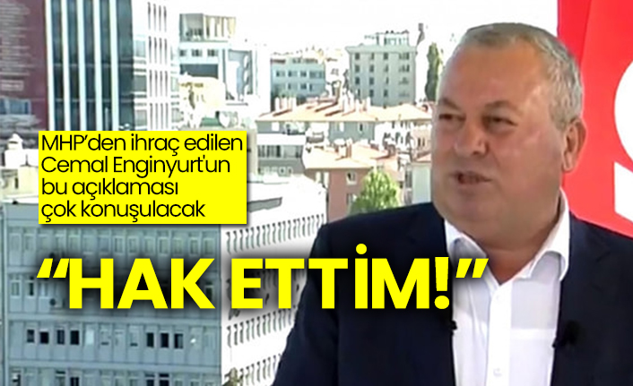 Cemal Enginyurt'tan Fox TV'de hain açıklaması: Hak ettim!