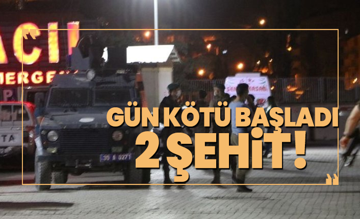 Gün kötü başladı! 2 şehit!