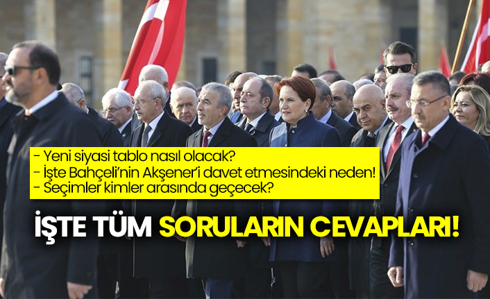 Selahattin Doğan'ın yazısında dikkat çeken Akşener, Bahçeli, Erdoğan detayı