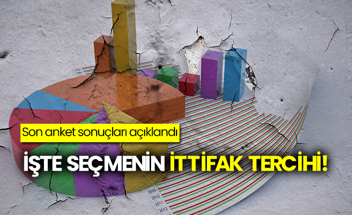 Son anket sonuçları açıklandı: İşte seçmenin ittifak tercihi!