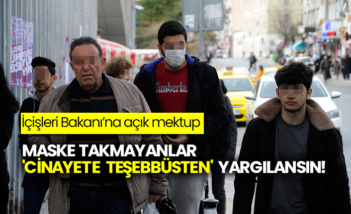 Yeniçağ'dan Fatih Türker İçişleri Bakanı'na koronavirüs ve maske hakkında açık mektup yazdı