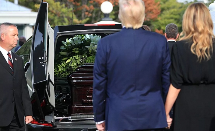 Kennedy'den beri Beyaz Saray'da düzenlenen ilk cenaze töreni!