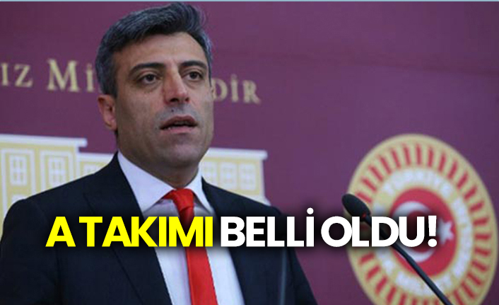 Öztürk Yılmaz’ın kurduğu Yenilik Partisi’nin A takımı belli oldu!