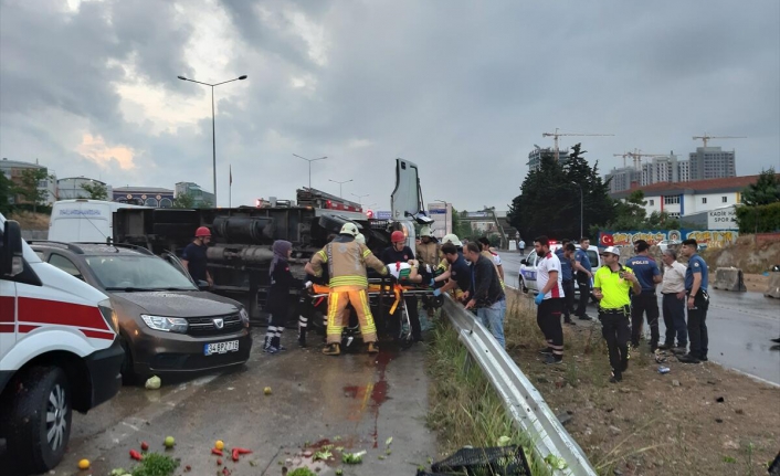 Maltepe'de kaza: 1'i ağır 2 yaralı