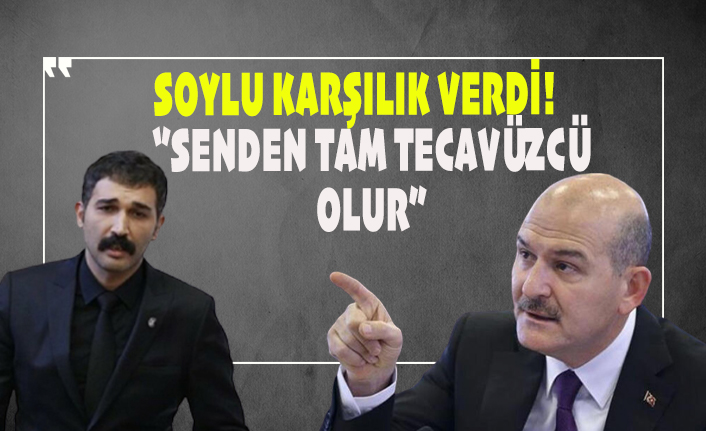 Bakan Soylu cevap verdi! ''Senden tam tecavüzcü olur''