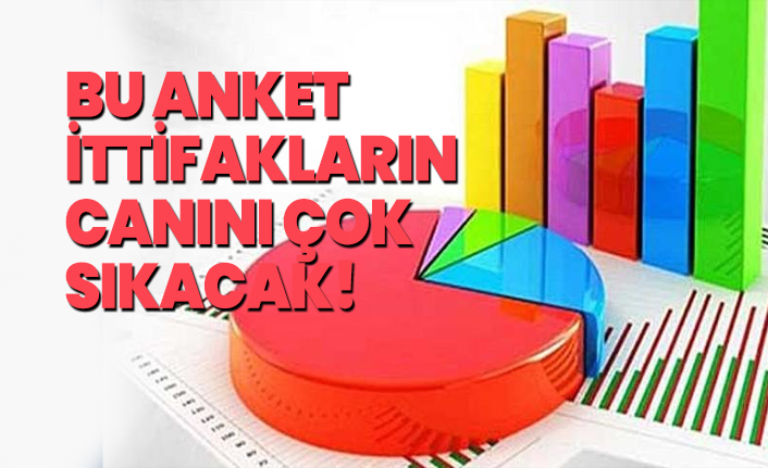 Bu anket ittifakların canını çok sıkacak!