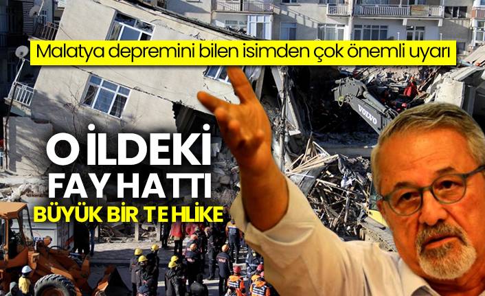 Malatya depremini bilen isimden çok önemli uyarı: O ildeki fay hattı büyük bir tehlike