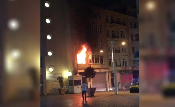 Kırgızistan İstanbul Başkonsolosluğu binasında yangın