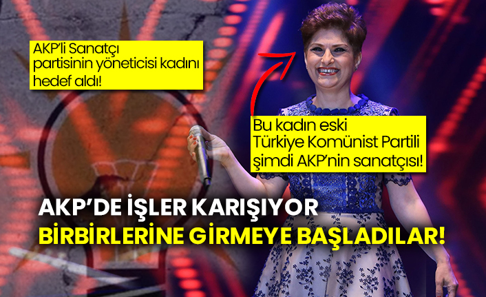 Bu kadın eski Türkiye Komünist Partili şimdi AKP’nin sanatçısı! AKP’de işler karışıyor, birbirlerine girmeye başladılar!