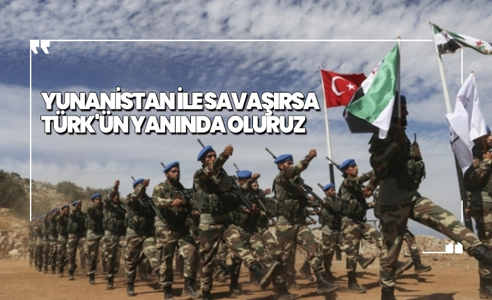 Yunanistan ile savaşırsa Türk'ün yanında oluruz