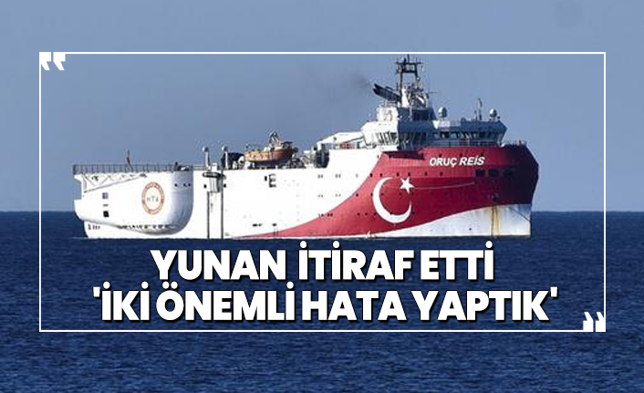 Yunan itiraf etti 'İki önemli hata yaptık'