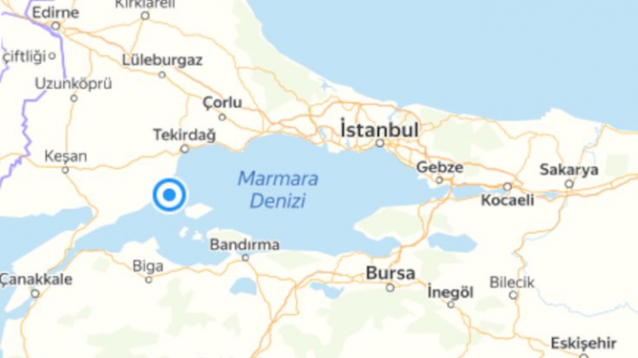 İstanbul'da hissedilen deprem