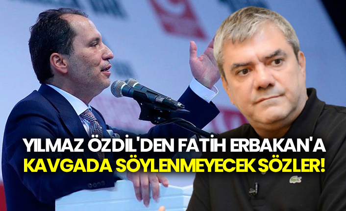 Yılmaz Özdil'den Fatih Erbakan'a kavgada söylenmeyecek sözler!