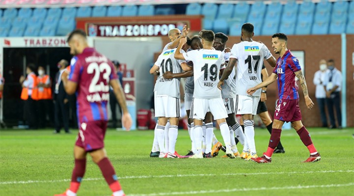 Beşiktaş, Trabzonsporu faklı geçti
