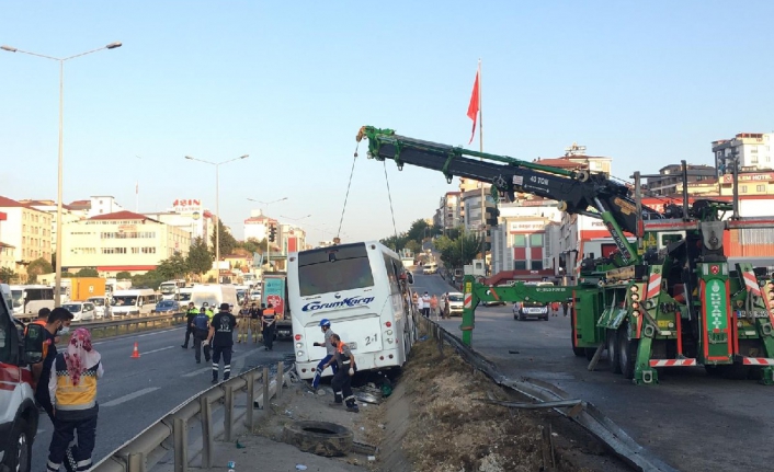 İstanbul’da yolcu otobüsü dehşeti: Çok sayıda yaralı var