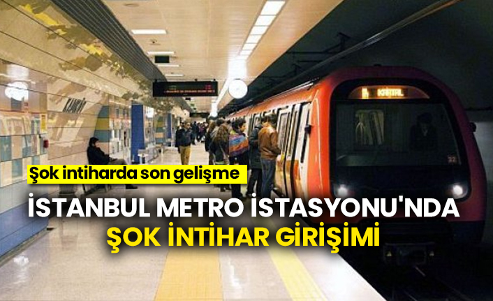 İstanbul Metro İstasyonu'nda intihar girişimi
