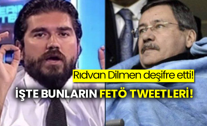 Rıdvan Dilmen deşifre etti!  İşte bunların FETÖ tweetleri!
