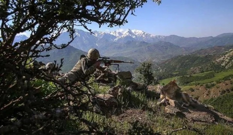 PKK'ya bir darbe daha: 4 terörist gebertildi