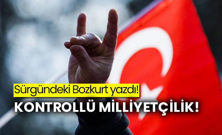 Sürgündeki Bozkurt yazdı: Kontrollü Milliyetçilik!