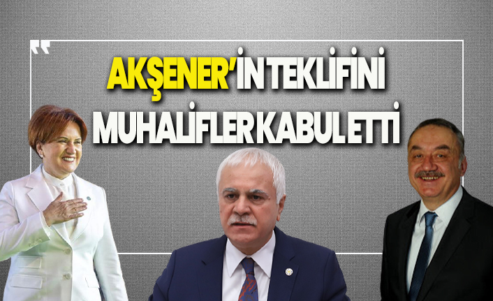 Meral Akşener muhaliflerin öfkesini dindirdi!