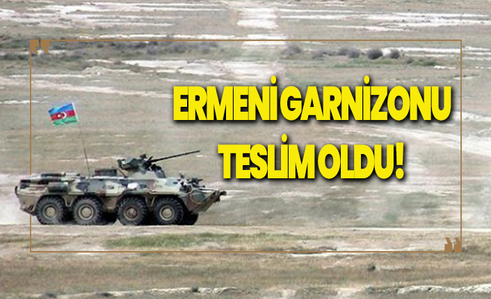 Ermeni garnizonu teslim oldu