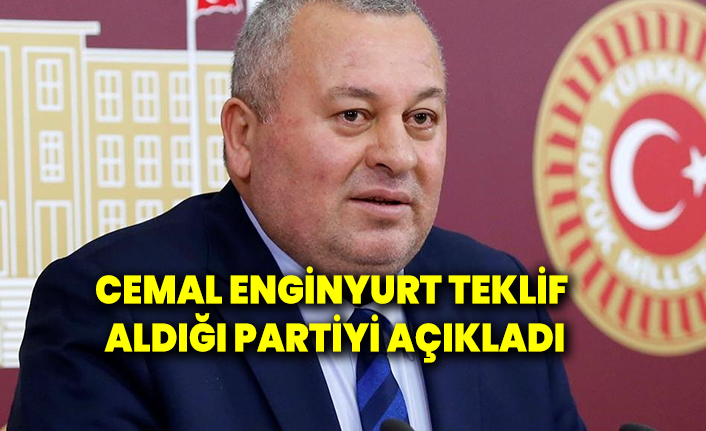 Cemal Enginyurt teklif aldığı partiyi açıkladı