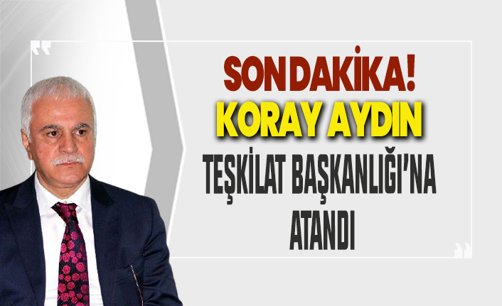 İYİ Parti'nin yönetimi belli oldu! Koray Aydın Teşkilat Başkanı