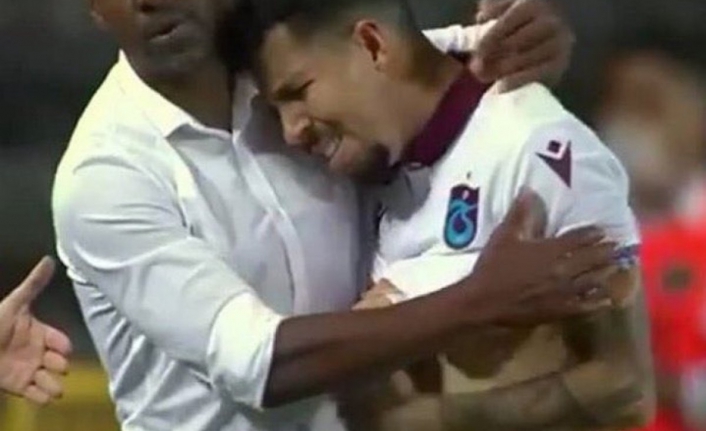 Trabzonspor'un yeni transferi hüngür hüngür ağladı