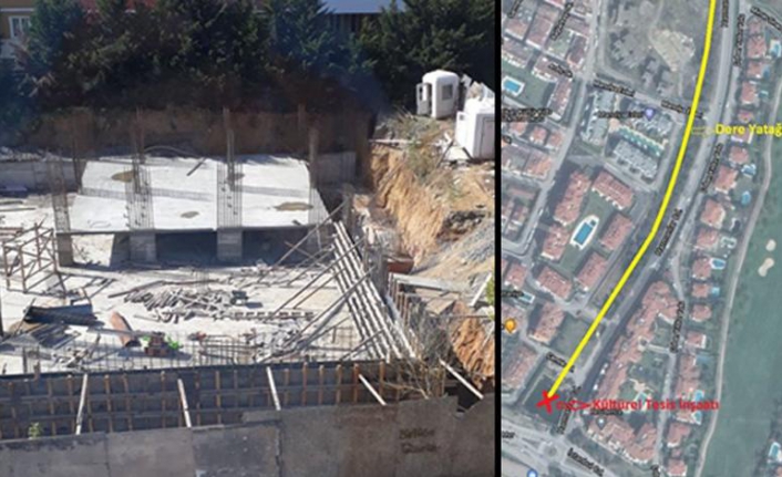 AKP’li belediye dere yatağına cami yapıyor