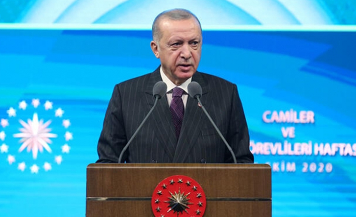 Cumhurbaşkanı Erdoğan'dan Macron'a sert tepki: Sen kimsin?