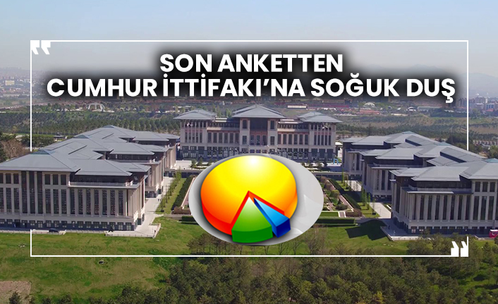 Son anketten Cumhur İttifakı’na soğuk duş