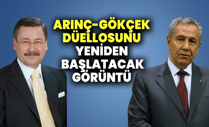 Arınç-Gökçek düellosunu yeniden başlatacak görüntü