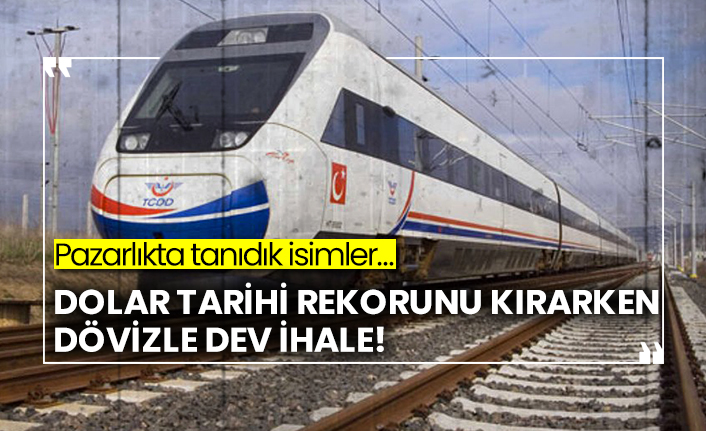 Pazarlıkta tanıdık isimler…  Dolar tarihi rekorunu kırarken dövizle dev ihale!