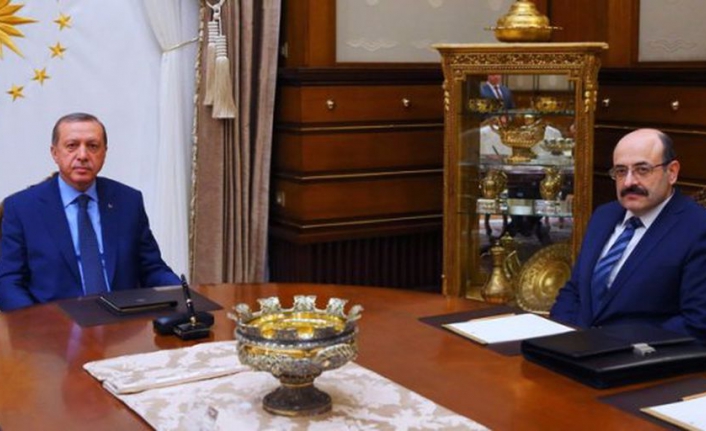 Erdoğan YÖK Başkanı ile görüştü