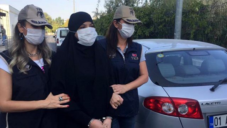 Kırmızı bültenle aranan DEAŞ üyesi kadın terörist, yakalandı