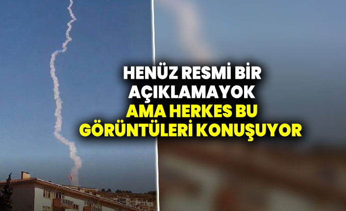 Henüz resmi bir açıklama yok ama herkes bu görüntüleri konuşuyor