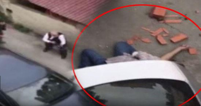 İstanbul'un göbeğinde dehşet anları!