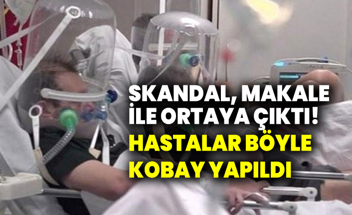 Skandal, makale ile ortaya çıktı! Hastalar böyle kobay yapıldı